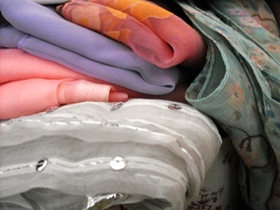 Colored Scarves